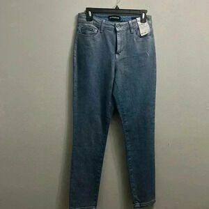 DKNY Women's Skinny Jeans - Dark Blue